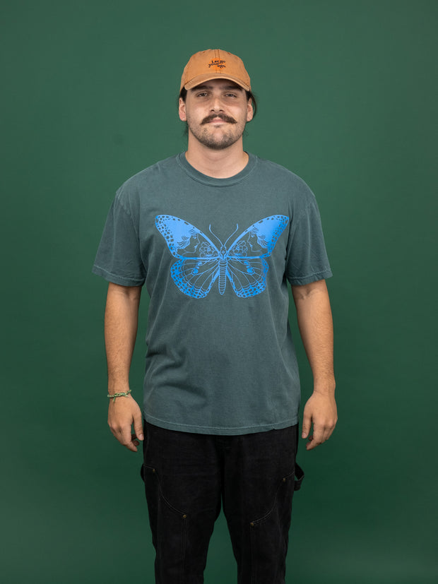 Papillon t-shirt épicéa