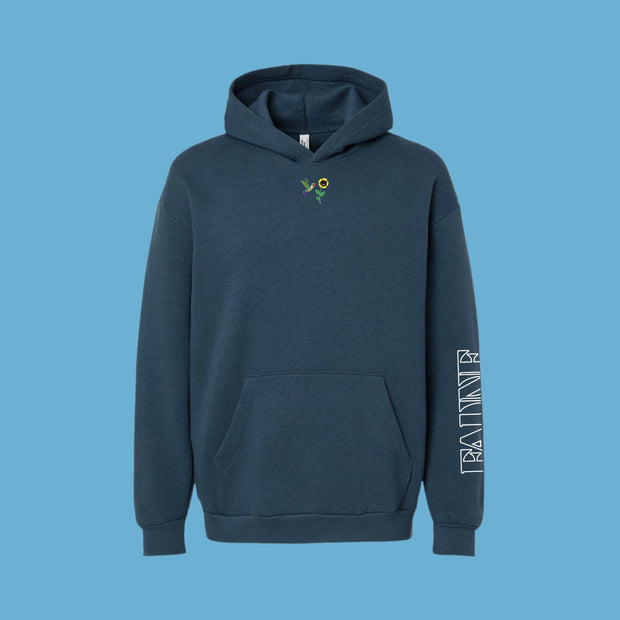Hoodie Faune bleu