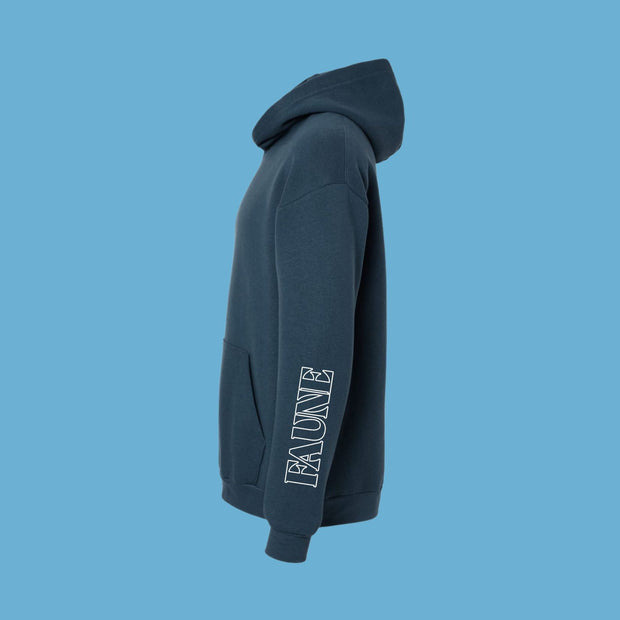 Hoodie Faune bleu