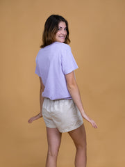 Myosotis solo t-shirt lila