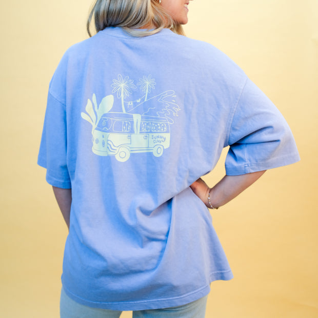 Sunny Tee Bleu