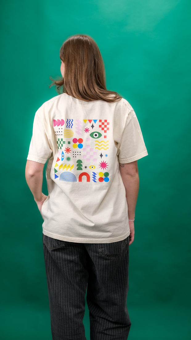 SDM T-shirt crème