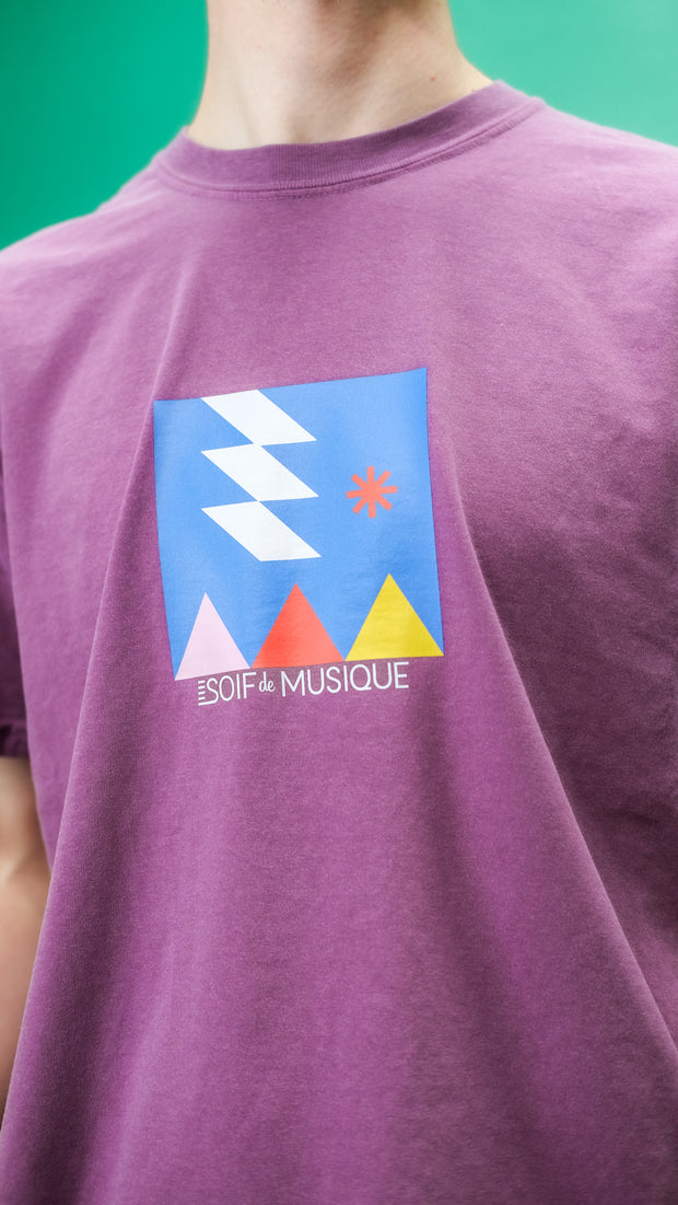 SDM T-shirt mauve