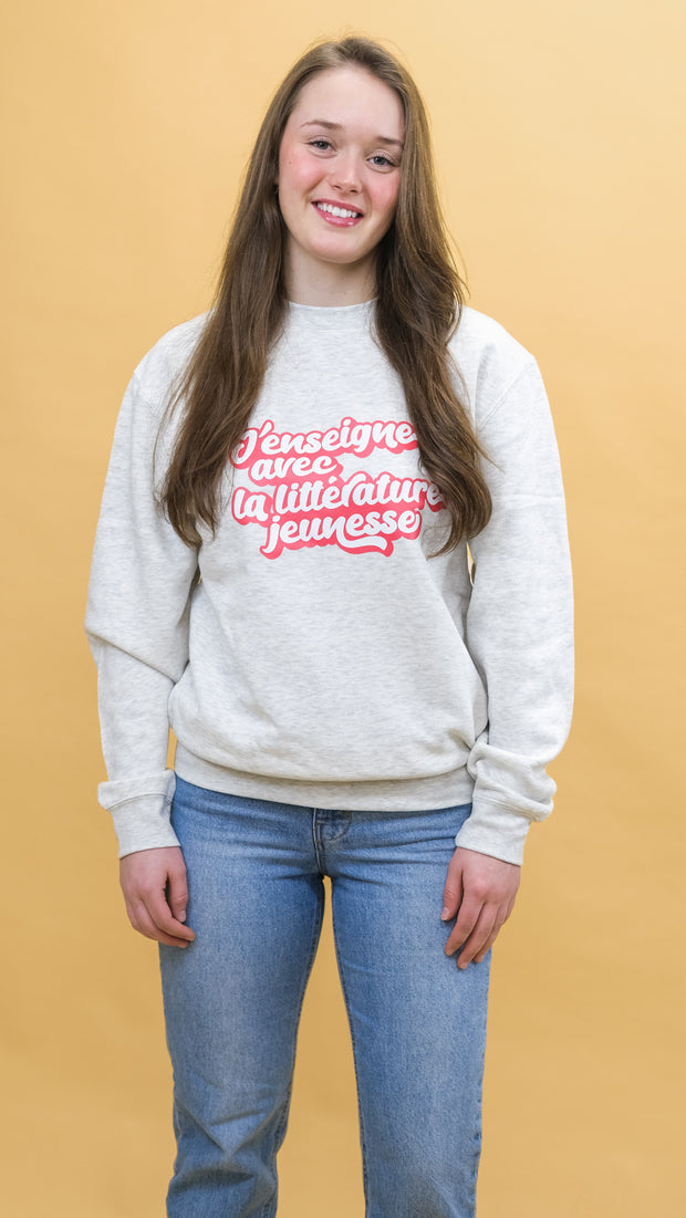 ELJ Crewneck avoine - retro