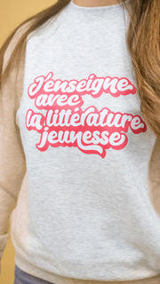 ELJ Crewneck avoine - retro