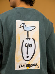 L'ami oiseau crewneck épicéa