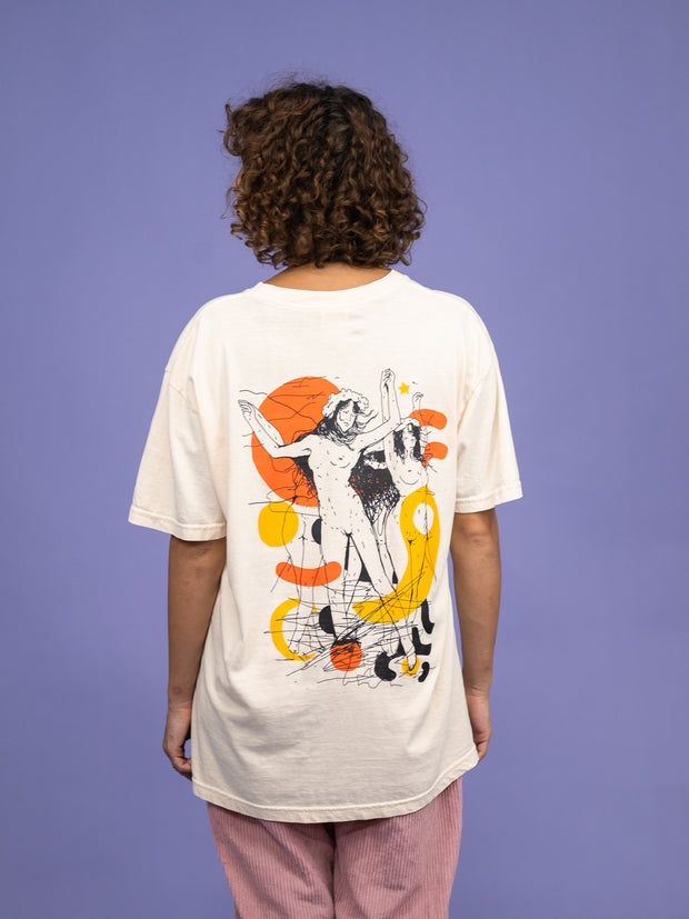 Les danseuses t-shirt crème