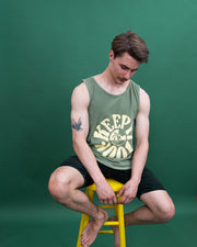 Tank top keep it kool vert