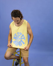 Tank top keep it kool jaune