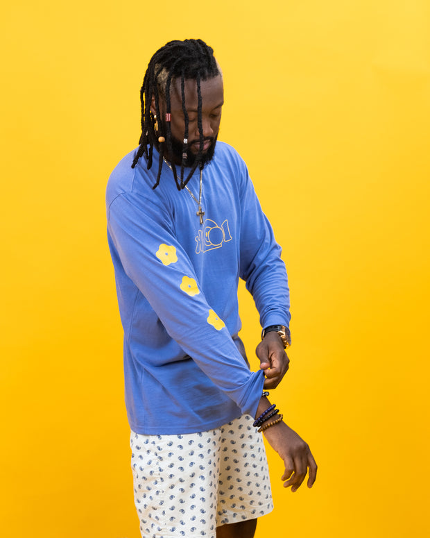 Longlseeve satya bleu