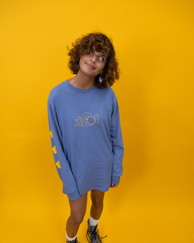 Longlseeve satya bleu