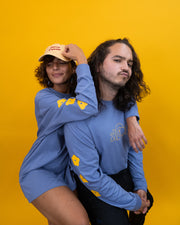 Longlseeve satya bleu